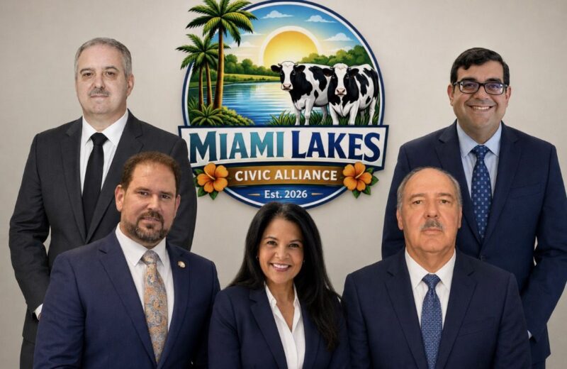 LA ALIANZA CÍVICA DE MIAMI LAKES DA LA BIENVENIDA AL EMBAJADOR DR. LUIS SUAREZ A SU JUNTA DIRECTIVA