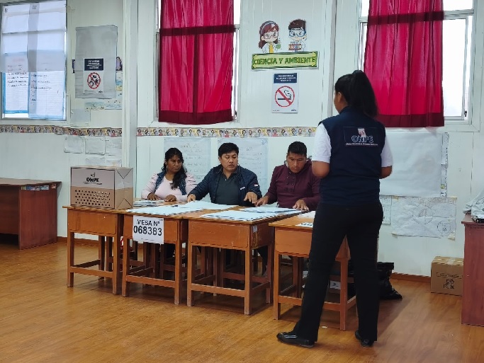 ONPE instalará 595 mesas de sufragio para Elecciones Regionales y Municipales 2026