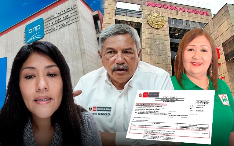 Ministerio de Cultura convertido en botín: un ministro, una madre, una hija y miles de soles