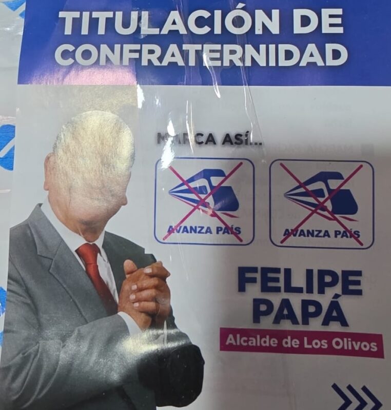 LIMA NORTE: VECINOS DE LOS OLIVOS NO CONFÍAN QUE FELIPE CASTILLO ALFARO ENTREGUE TITULACIÓN EN CONFRATERNIDAD