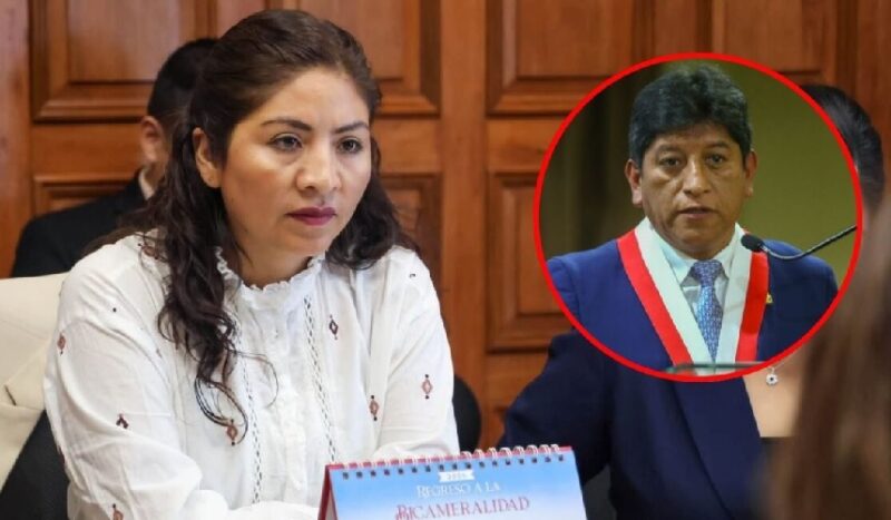 Diputada Analí Marquez presenta denuncia constitucional contra defensor del Pueblo por declarar sobre cierre del Congreso