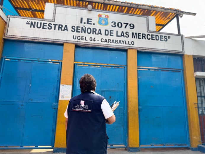 ODPE Carabayllo verificó los posibles locales de votación
