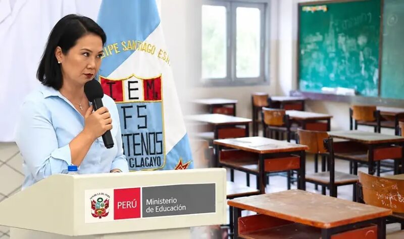 Gobierno de Keiko Fujimori confirma expulsión escolar definitiva tras acumular 3 suspensiones en el año