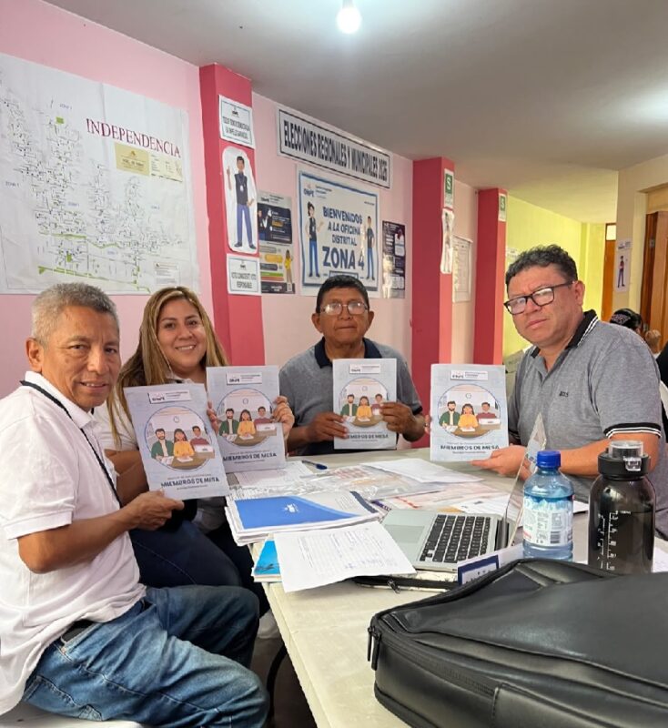 ODPE Independencia informa a la ciudadanía sobre comicios del 4 de octubre