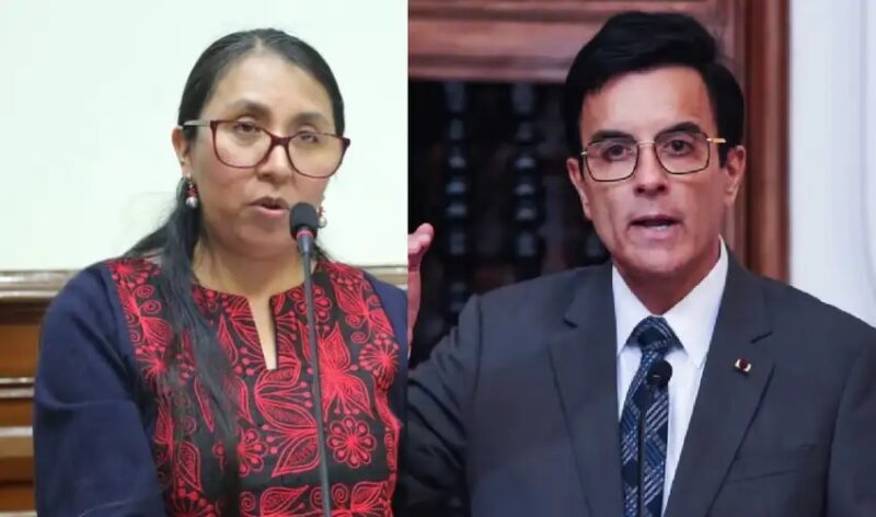 Ruth Luque acusa a Espá de mentir sobre el Escudo de las Américas: «No vamos a permitir que Perú actúe como colonia de EE. UU.»